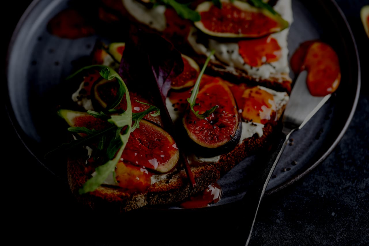 assiette de bruschetta